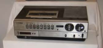 The first VHS player, released in September 1976 HR-3300